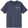 thumbnail image 6 of Coraline Cat Secret Door Stop Motion Animated Dark Fantasy Horror Another World Something are Not As They Seem on Navy Adult Crew Neck Short Sleeve T-shirt - Small, 6 of 7