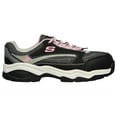Skechers Work Women's Biscoe Steel Toe Laceup Work Shoe