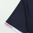 thumbnail image 6 of hoksml Summer Men's Golf Shirt Casual Loose Button Up Short Sleeved Lapel Top Solid Color Collared Polos Comfortable Soft Stretchy T Shirt 2025 on Clearance, 6 of 9