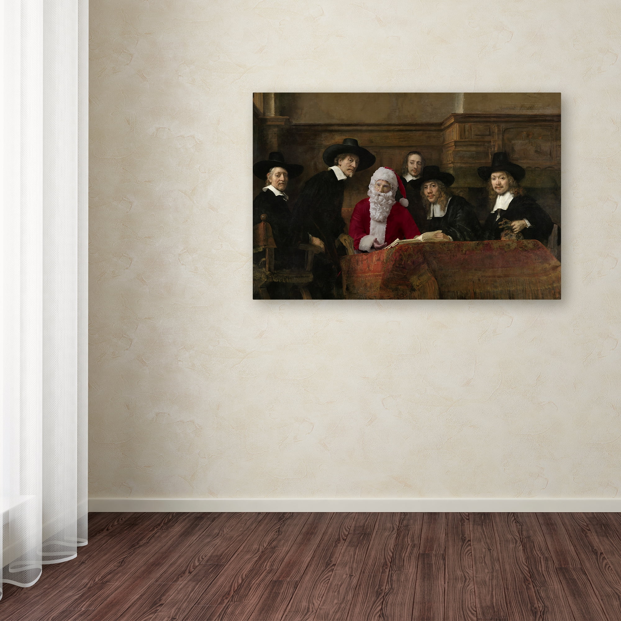 Trademark Fine Art 'The Syndics Of The Cloth Merchants' Canvas Art by Ed Wheeler