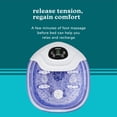 thumbnail image 3 of Footbath HoMedics Salt-N-Soak con rodillo de masaje y aumento de calor, 3 of 6