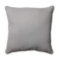 thumbnail image 2 of Pillow Perfect Oxford Charcoal Throw Pillow, 2 of 2