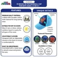 thumbnail image 3 of E-ONE PJ Masks Toddler Baseball Hat for Boys 2-4, or Kids Baseball Cap Ages 4-7, 3 of 6