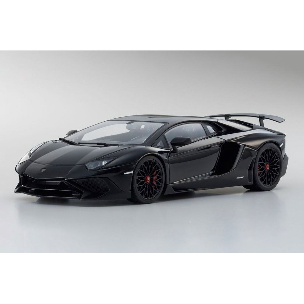 Aventador LP 7504 Superveloce Hardtop, Black Kyosho
