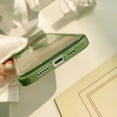 thumbnail image 3 of Case for iPhone 11 6.1 inch, Clear Soft Bumper Protective Retro Color Snow Mountain Moon Transparent Phone Case - Green, 3 of 16