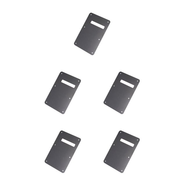 Placa trasera de guitarra Toystoory 2 piezas PVC 3 capas Negro CBP464335