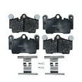 thumbnail image 7 of Detroit Axle - Rear Brake Kit for 2004-2010 VW Touareg, 2007-15 Audi Q7, 2003-06 08-10 Porsche Cayenne Drilled & Slotted Disc Brake Rotors Replacement Ceramic Brakes Pads: 12.99" Rotor, 7 of 7
