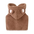 thumbnail image 2 of FRSASU Kids Coat ,Toddler Kids Girls Boys Solid Outdoor Waistcoat Vset Hooded Windproof Coat, 2 of 5