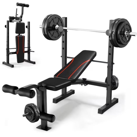 Multifunctional Adjustable Weight Bench with Leg Developer Bench Only