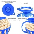 thumbnail image 4 of Shiogb Micro-Pop, Microwave with Temperature Glass Lid Measures Kernels and Melts Butter Made Without Dishwasher 3, Microwave Popcorn Glass Popcorn Container, Red B, 4 of 4