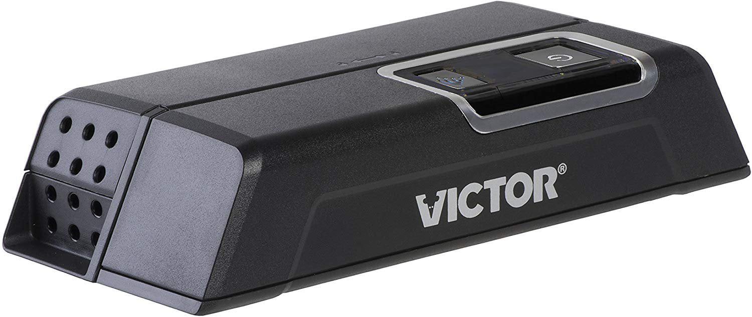 Victor M1 Smart-Kill Wi-Fi Electronic Mouse Trap, 1 Pack, Black