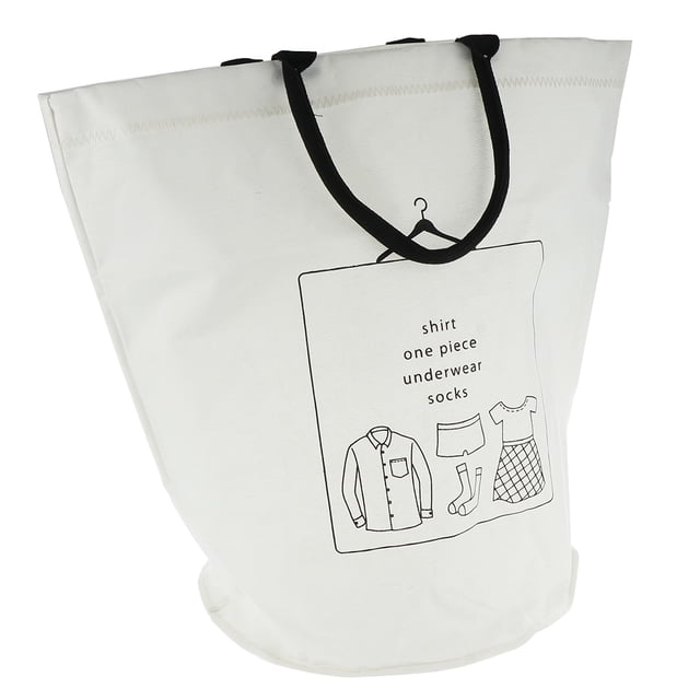 1 pc Bolsa Contenedores de Desorden de Juguetes Reutilizables Artículos de Limpieza - Blanco Sunnimix Bolsas de compras