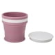 thumbnail image 4 of Botella de Agua Portátil ANGGREK Mini Taza de Café Compacta de Silicona 350 ml Color Morado, 4 of 7