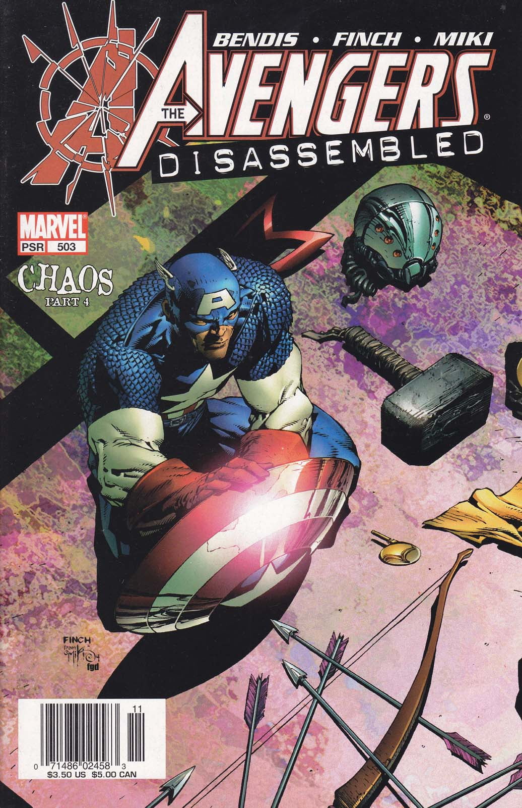 Cover of Avengers #503