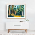 thumbnail image 3 of Vibrant Forest Symphony - Painting Forest Nature Autumn Woodland Scenic Woods Landscape Unframed Wall Art Print 11 x 14 inches, 3 of 4