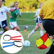 PAMINGONO 2 Sets Flag Football Accessories Football Game Accessories 90in