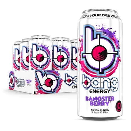 Bang Bangster Berry, 16 oz, 12 Pack Cans