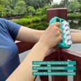 thumbnail image 5 of Anti Cellulite Massager Fascia Release and Muscle Massage Roller Mini Trigger Point Deep Tissue Myofascial Release Tool Body Massager(Green), 5 of 5