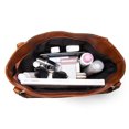 thumbnail image 5 of Bolso de mano GEEK de piel sintética de gran capacidad para mujer, moderno y suave, de piel, estilo retro, sencillo y versátil., 5 of 5