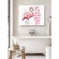 thumbnail image 6 of Pink Flamingo Wall Art for Living Room,Canvas Picture Wall Decor for Bathroom Bedroom,Summer Animal Gradient Watercolor Painting Artwork for Office Kitchen Hallway Dining Room Home Decor 24"x32", 6 of 8
