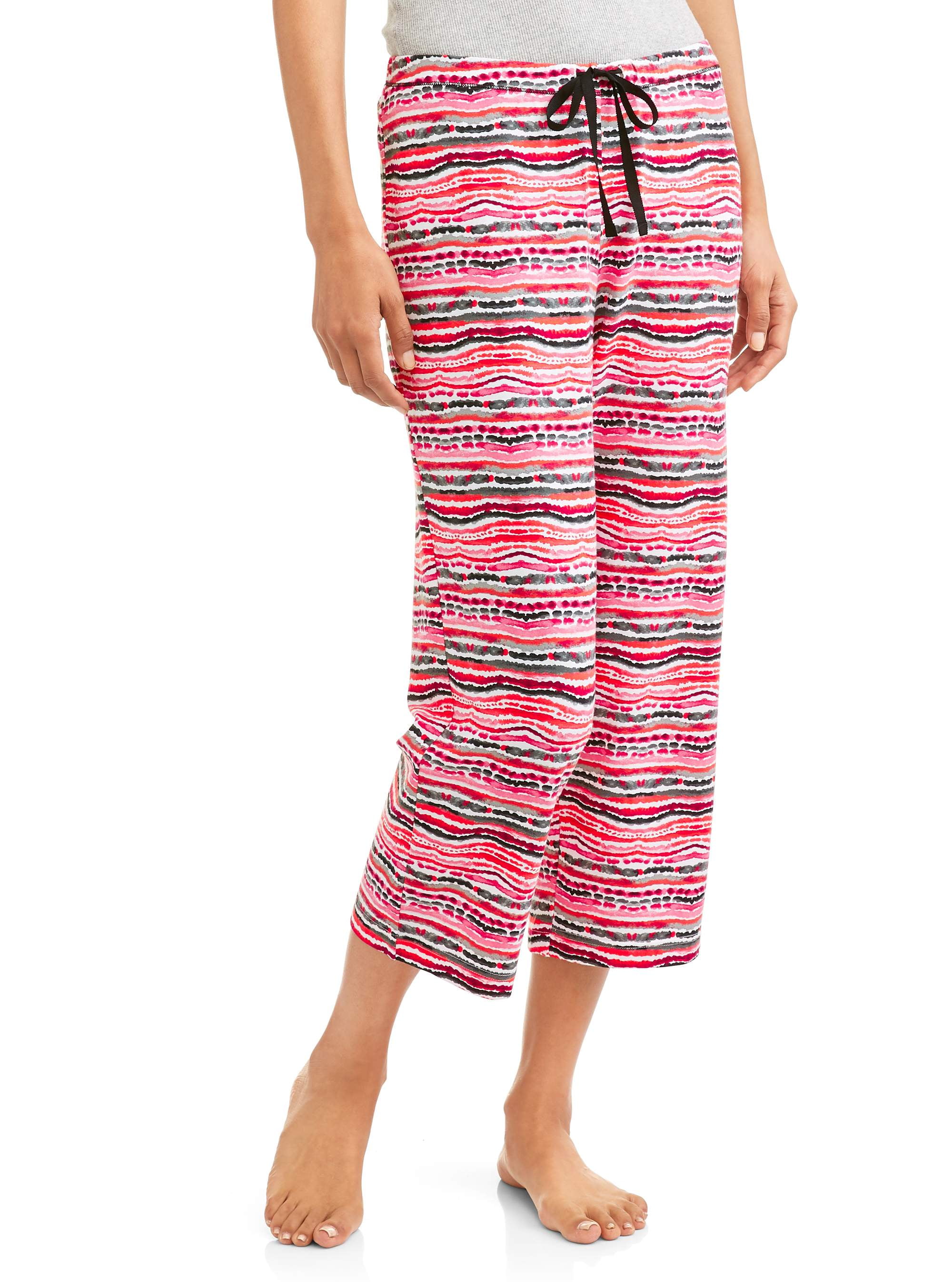 Secret Treasures Women's Print Capri Sleep Pants