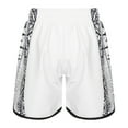 thumbnail image 2 of Alvivi Kids Boys Girls Boxing Shorts Muay Thai Shorts Kickboxing MMA Gym Training Trunks Type B 5-6, 2 of 7