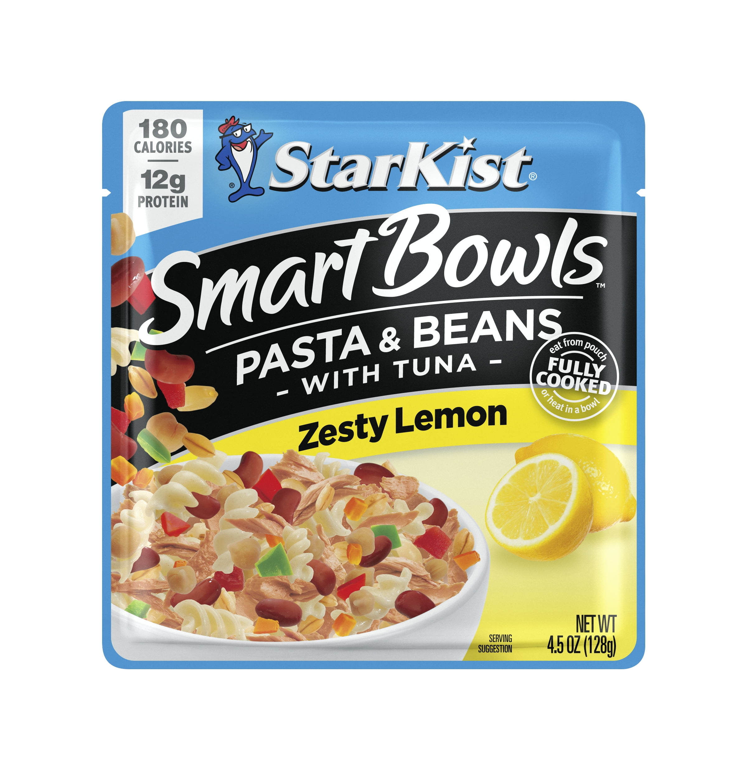 StarKist Smart Bowls Tuna Pasta & Beans Zesty Lemon, 4.5oz