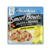 StarKist Smart Bowls Tuna, Pasta and Beans, Zesty Lemon, 4.5 oz Pouch