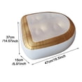 thumbnail image 3 of Seat Cushion Inflatable Heavy-Duty PVC Attractive Massage Spa Mat for Spa, 3 of 8