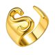 thumbnail image 1 of Anillo de moda para mujer, anillo de pareja, anillo de apertura de 26 letras, joyería Wmkox8yi  sjalhkljlk2518, 1 of 1