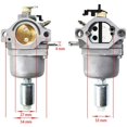 thumbnail image 3 of 2X Kit de Carburador de Carburador para Y Stratton 17.5 I / C OHV Engin Lawn Mower Tractor Tune-Up Kit, 3 of 5