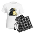 thumbnail image 4 of CafePress - Black Fawn Pug Women's Dark Pajamas - Women's Short Sleeve Print T-Shirt and Pants Light Cotton Pajama Set, 4 of 7