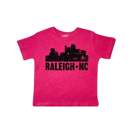 

Inktastic Raleigh Skyline Grunge Gift Toddler Boy or Toddler Girl T-Shirt