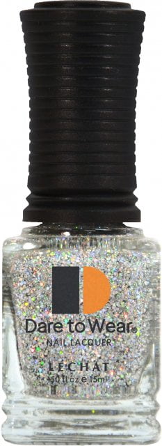 LECHAT Dare to Wear Nail Polish, Hologram Diamond, 0.500 Ounce