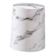 thumbnail image 2 of Cubo de basura con diseño de mármol y tapa giratoria, moderno para la cocina. Fácil mantenimiento. Blanco Talla S, 2 of 9