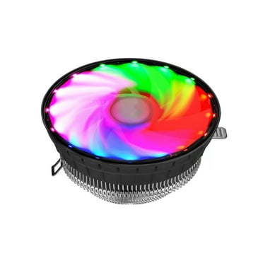 CPU Cooler Fan Heatsink RGB LED for Intel LGA1156/1155/1151/1150/775 AMD AM3 