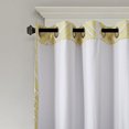 thumbnail image 2 of Adel Printed Blackout Window Panel Yellow 84" Panel, 2 of 5