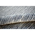 thumbnail image 2 of 5x8 Solid Gray Rug | Handmade Wool  &amp; Viscose Area Rug | TRD1007158, 2 of 9