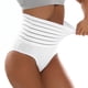 thumbnail image 2 of Ropa interior de mujer Panty de algodón de cintura alta Ropa interior de niña Ropa interior elástica y transpirable, Blanco, XL Vogacara AP001007-04, 2 of 7