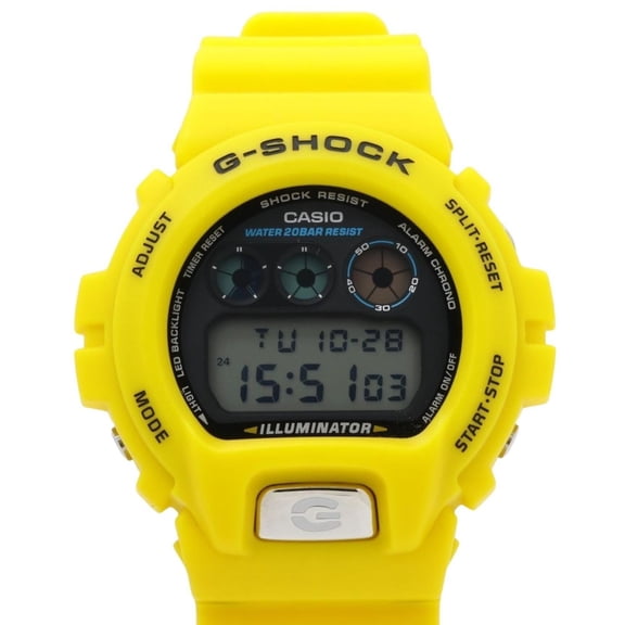 Pre-Owned CASIO GSHOCK DIGITAL 6900 SERIES DW6900TR9JR Men's Digital Watch, Yellow...