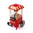 thumbnail image 2 of Red vintage car popcorn maker Home cart electric corn popcorn maker, 2 of 6