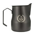 thumbnail image 1 of Elegant Design Coffee Milk Frothing Pitcher Perfect Pouring And Gripping 450ml Black, 1 of 9
