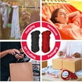 thumbnail image 4 of Soft Cotton Rope,Tutuviw 32 feet Long Soft Rope,8mm Thick Soft Tying Rope for Women Men,Soft Cotton Ropes for Knots,Natural Thick Long Rope for Hanging Clothes Home Décor, Black, 4 of 8