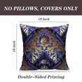thumbnail image 2 of LALILO Throw Pillow Covers Line Vintage Victorian Ornamental Lace Cushion Cover 18" x 18", 2 Pack, 2 of 6