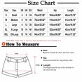 thumbnail image 3 of biudgviw Summer Shorts for Women Boho Smocked High Waisted Culottes Flowy Shorts Trendy Ruffle Summer Beach Vacation Shorts, 3 of 7