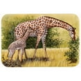 thumbnail image 2 of Caroline's Treasures Giraffes by Daphne Baxter Kitchen/Bath Mat, 2 of 2