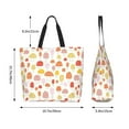 thumbnail image 5 of Kdxio Cute Cartoon Mushrooms Casual Tote Bags Women Big Capacity Shoulder Bag for Women Travel Shoulder Bags Handbags, 5 of 8