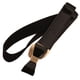 thumbnail image 5 of Qarigey Banda de cintura Estilo simple Cinturones de correa de nudo de lazo para vestidos Chicas adolescentes Negro Negro 5piezas, 5 of 6