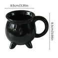 thumbnail image 4 of Shoreew Personalized Witch Cauldron Mug Halloween Coffee Cup Unique Witch Tea Cup Wiccan Gifts for Women Friends, 4 of 6