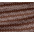 thumbnail image 5 of oneOone Tissu Jersey Viscose Imprimé Floral & Chevron BTY 60 Pouces de Large, 5 of 5